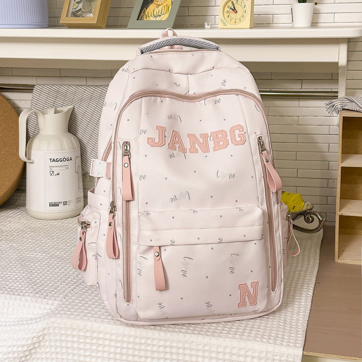Stylische Undurchsichtige Stoff Rucksack Brehn