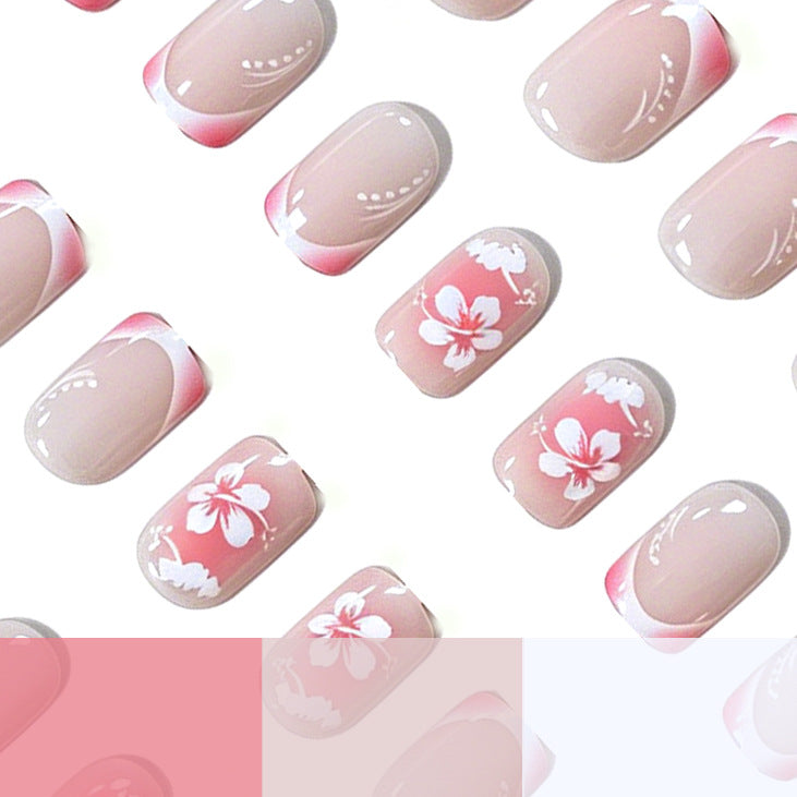 Floral Acrylnageldesign Brehn