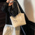 Texturierte Leder-Tasche Brehn