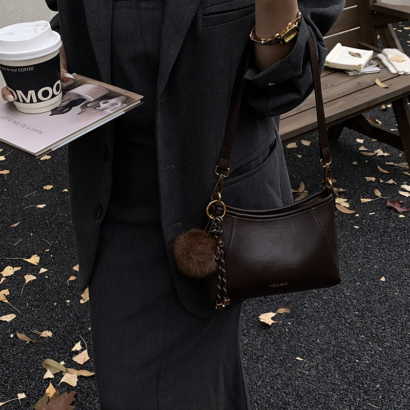 Chic Minimalistische Schultertasche Brehn