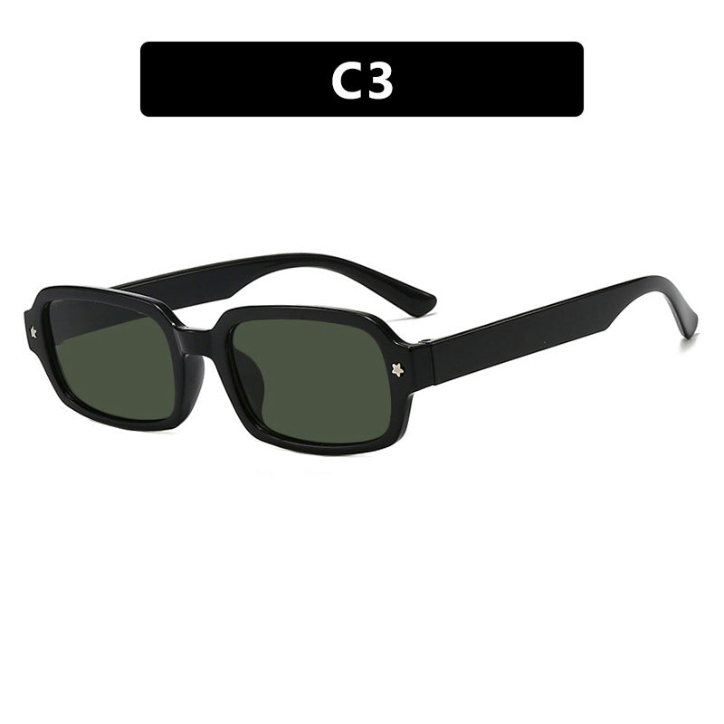 Damen modische Rechtecksonnenbrille mit herausragendem Design und schützendem UV-Filter Brehn