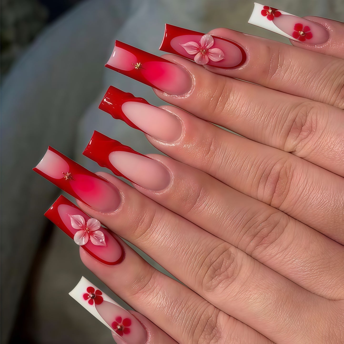 3D Floral Nail Art Verbesserungen Brehn