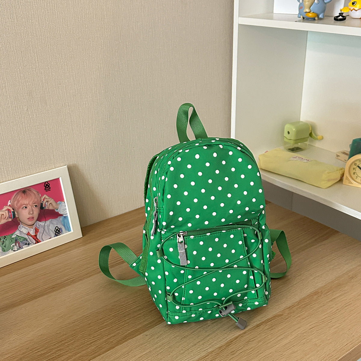 Stylischer Polka-Dots-Rucksack Brehn