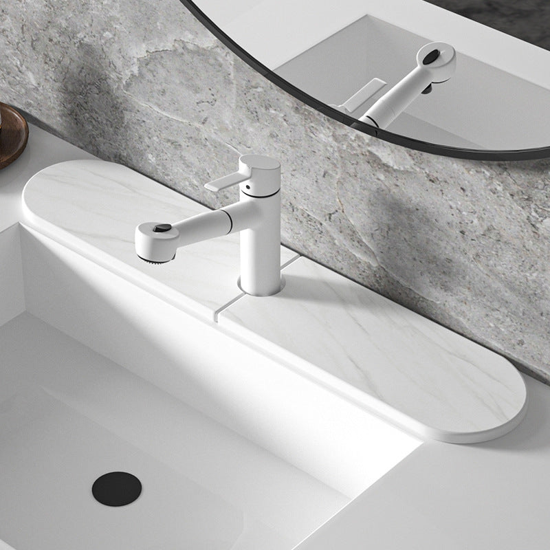 Elegante Badezimmer-Wasserhahnmatte