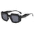 Damen trendige geometrische Sonnenbrille Brehn