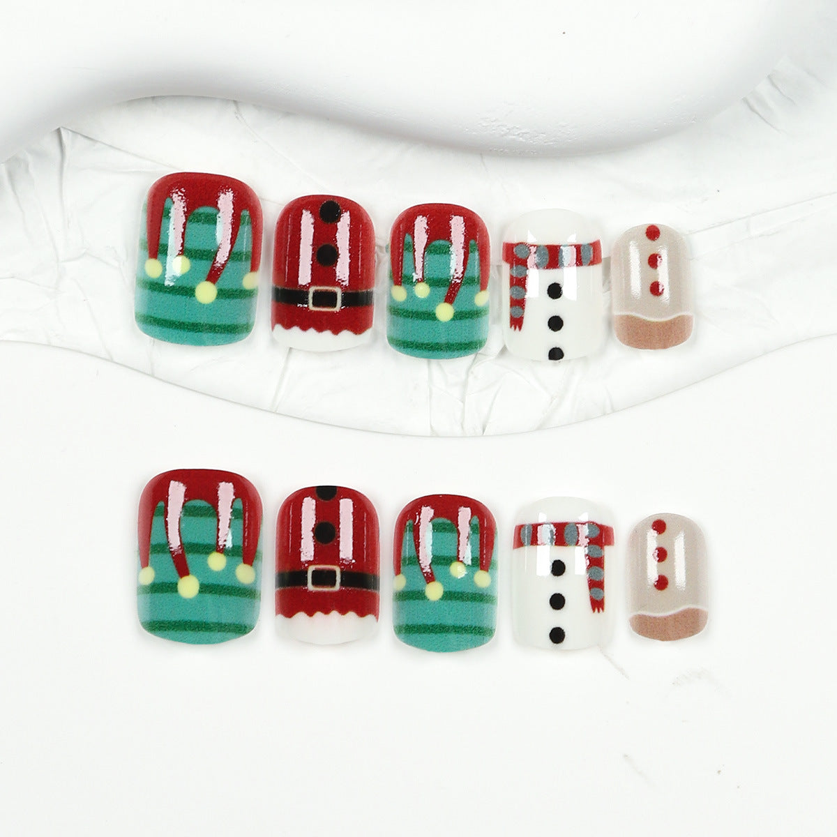 Festliches Feiertags-Nagelkunst-Set Brehn