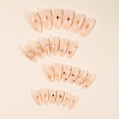 Glamouröse Stiletto Nagelkunst Extensions Brehn 1789713398