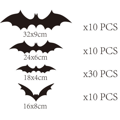 Dekoratives Bat Wandkunst-Set Brehn