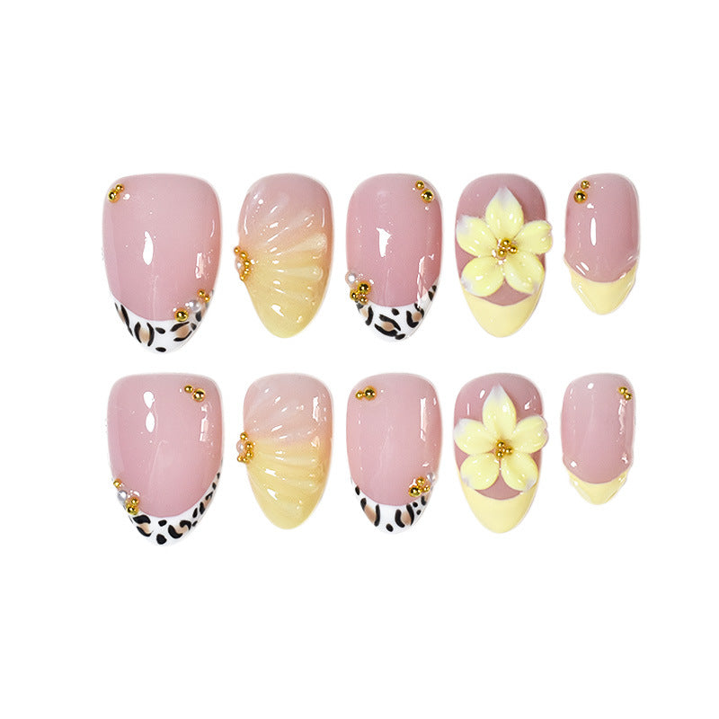 Dekorative Press-On Nagelset Brehn