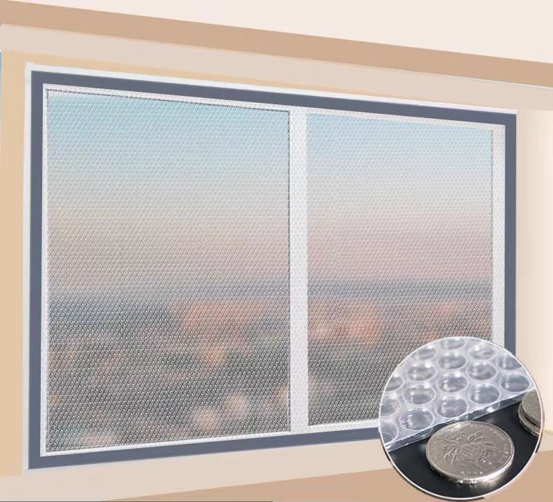 Schutz Bubble Fensterfolie Brehn