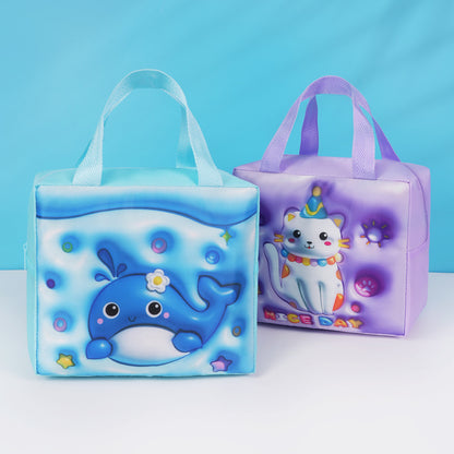 Cartoon-Themen Isolierte Lunch Tasche Brehn