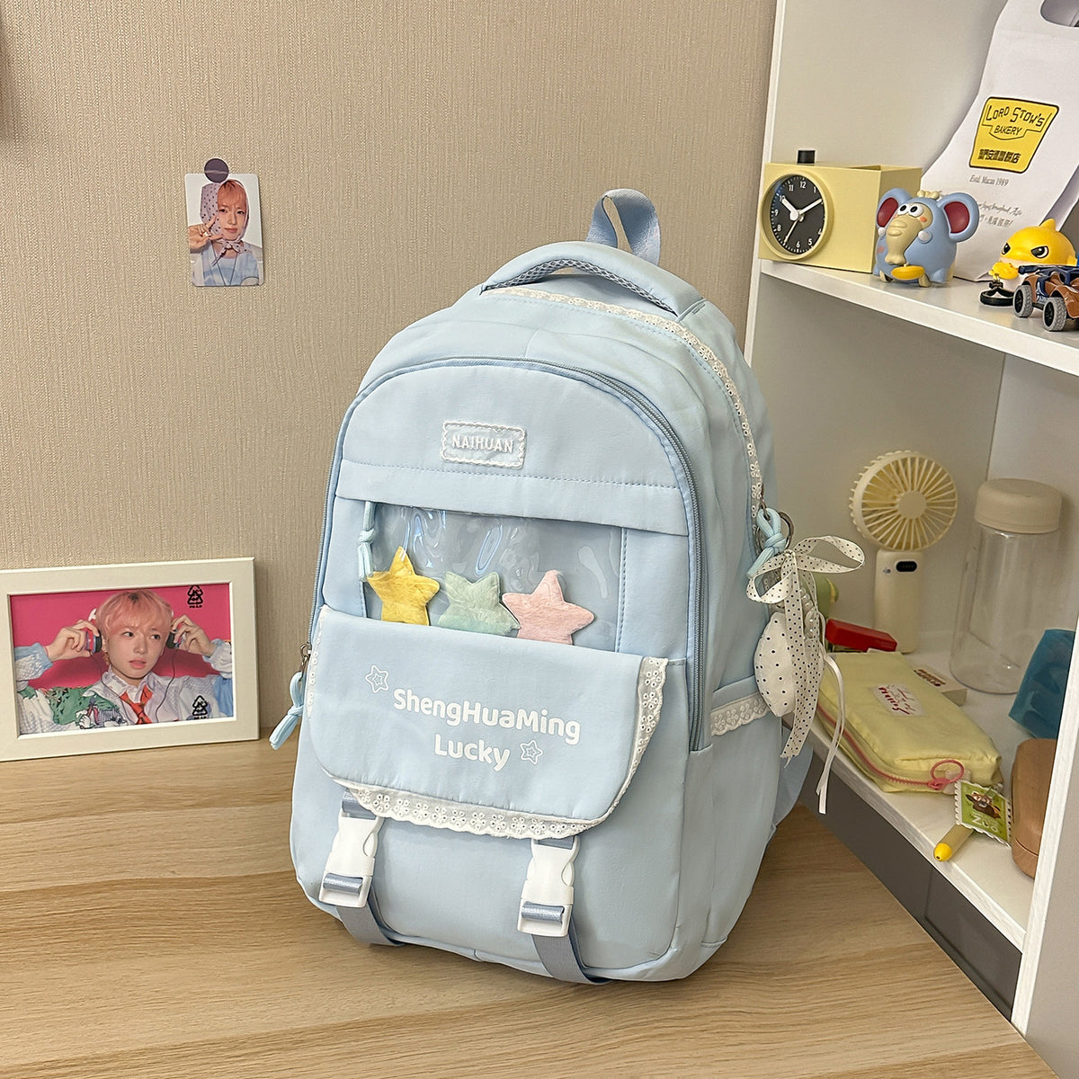 Transparenter Fenster-Rucksack Brehn
