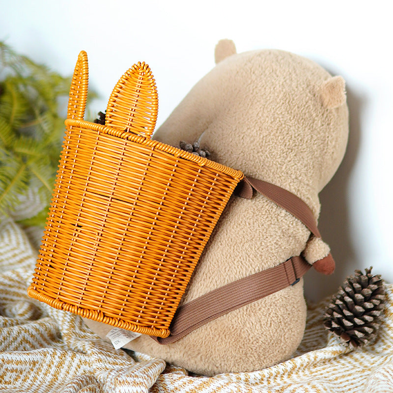 Stylische geflochtene Handkorb Brehn