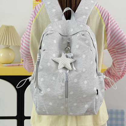 Polka Dot Muster Freizeit Rucksack Brehn
