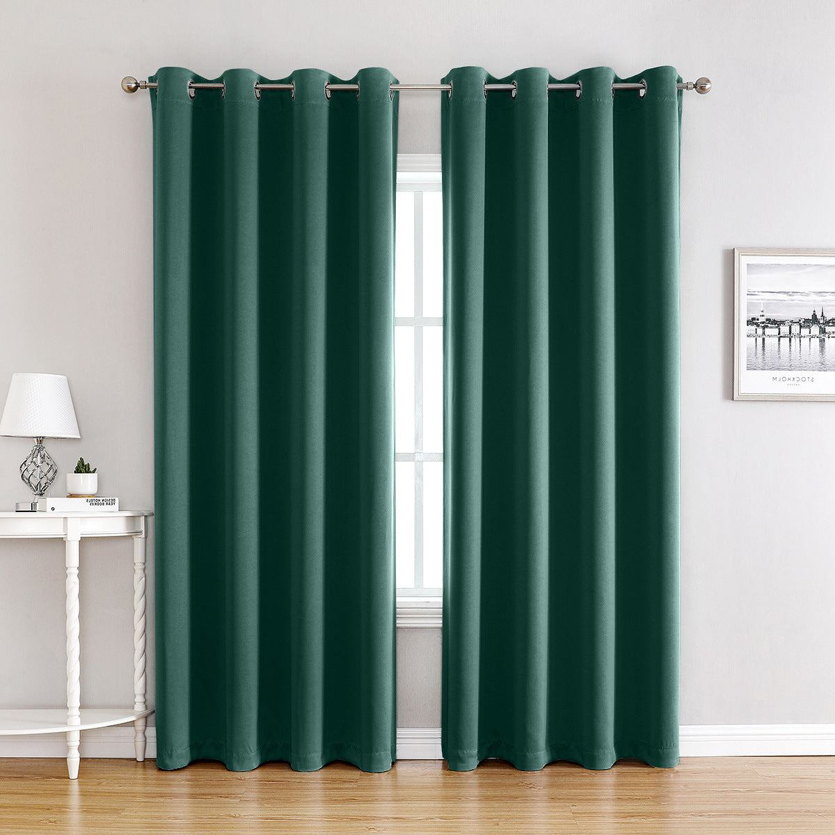 Thermisch isolierte Fenstervorhang