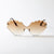 Damen Sonnenbrille mit einzigartigem Wellen-Design Brehn