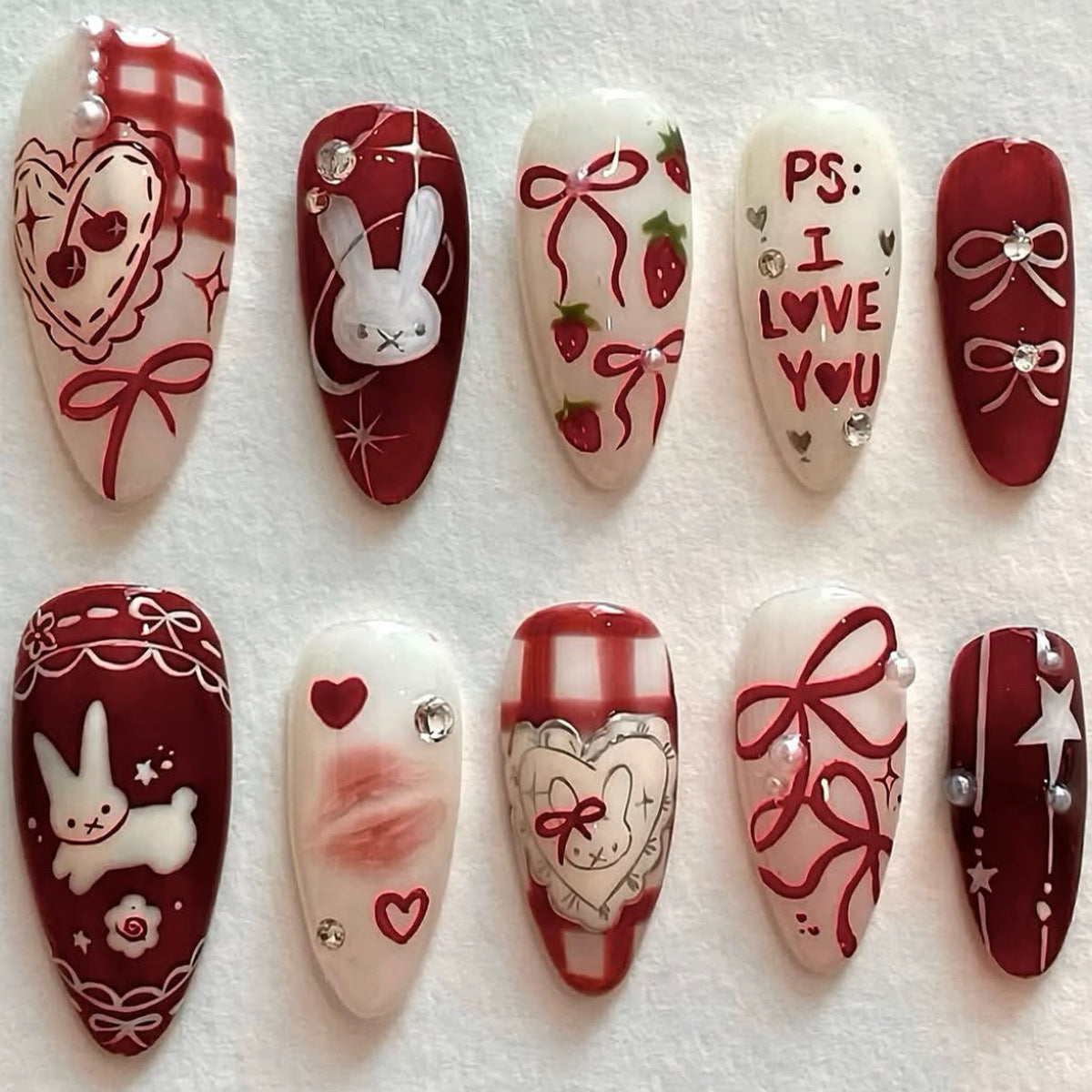 Thematic Artisan Press-On Nail Set Brehn