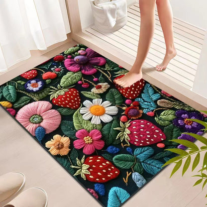 Blumenstrukturierte Innenmatte Brehn