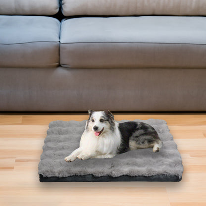 Luxuriöse Plüsch Haustier Komfortmatte Hundebett