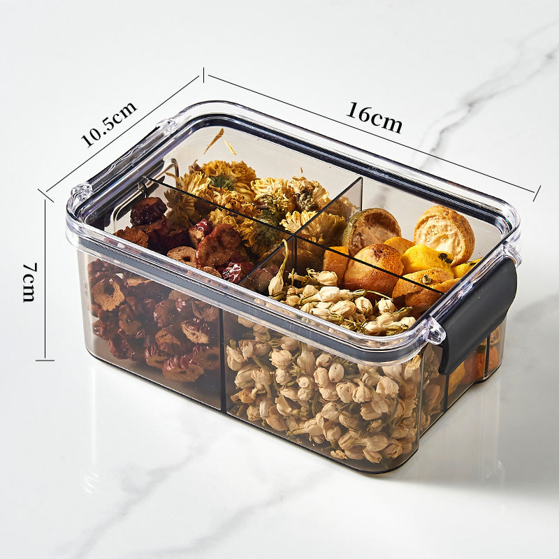 Multi-Compartment Lebensmittelaufbewahrungsschüssel