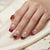 Dekorative mit Strass veredelte Press-On Nageltips Brehn