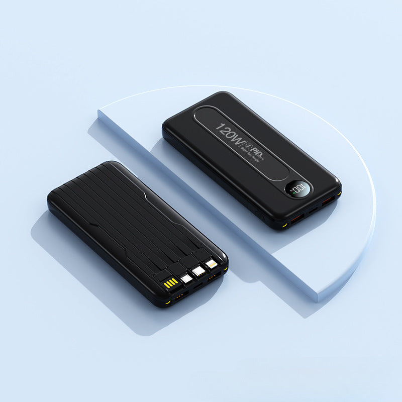 Hochleistungs-Powerbank mit Digitalanzeige und Schnellladefunktion Brehn