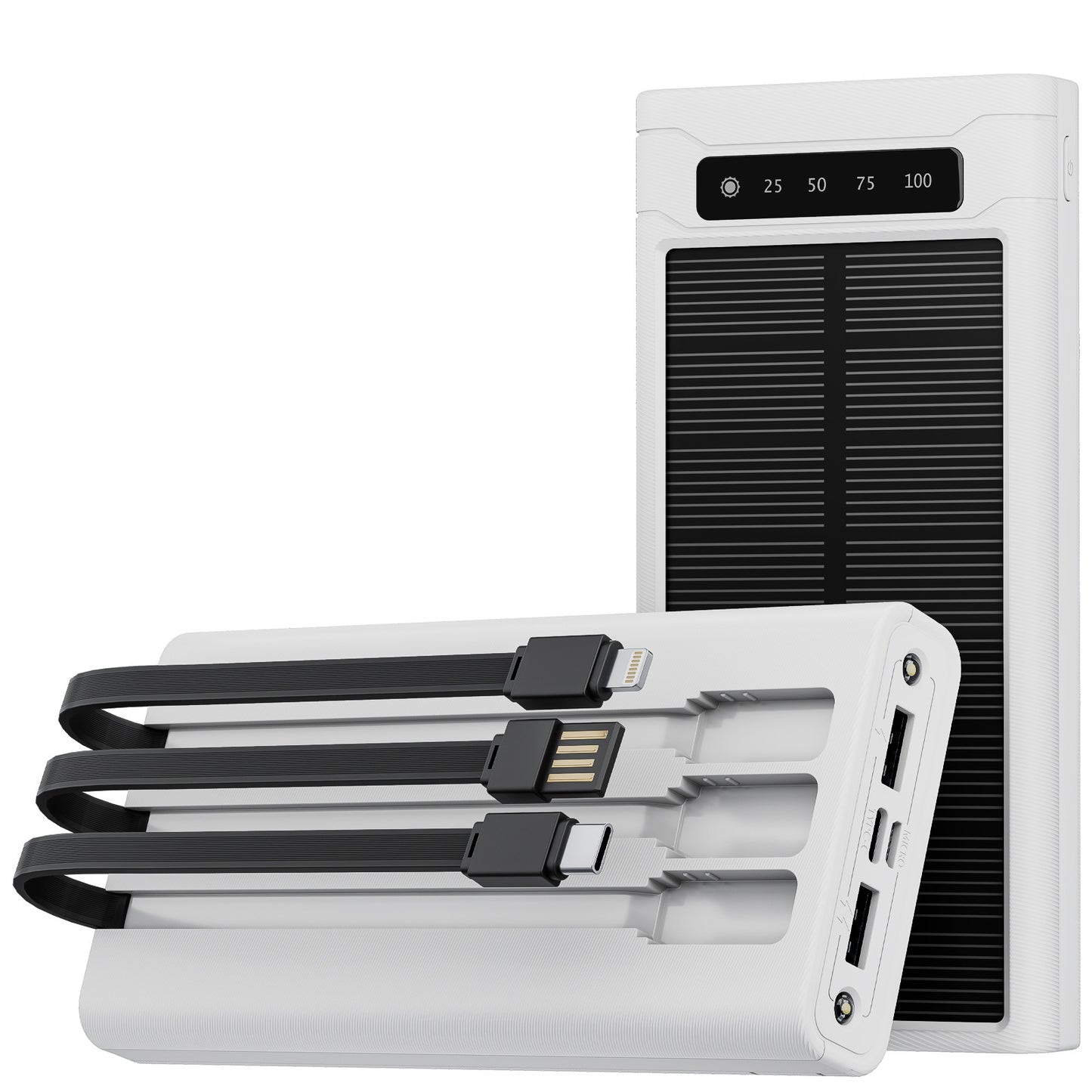 Kompakte Powerbank mit Intelligenter Led-Anzeige Brehn