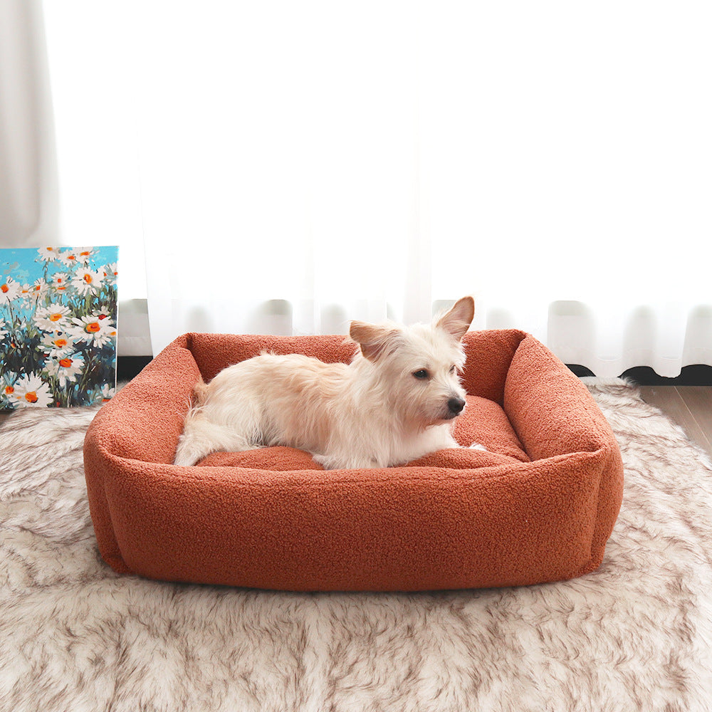 Komfortverbessertes orthopädisches Hunde Bett