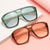Damen Luxuriöse Sonnenbrille mit einzigartigem Kettenrahmen Brehn