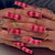 Glamouröse Acryl-Nagelkunst Brehn