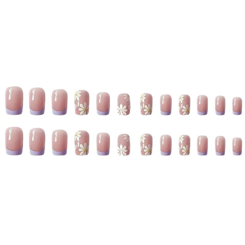 Florales Design Press-On Nagelset Brehn