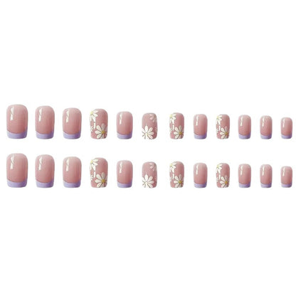 Florales Design Press-On Nagelset Brehn