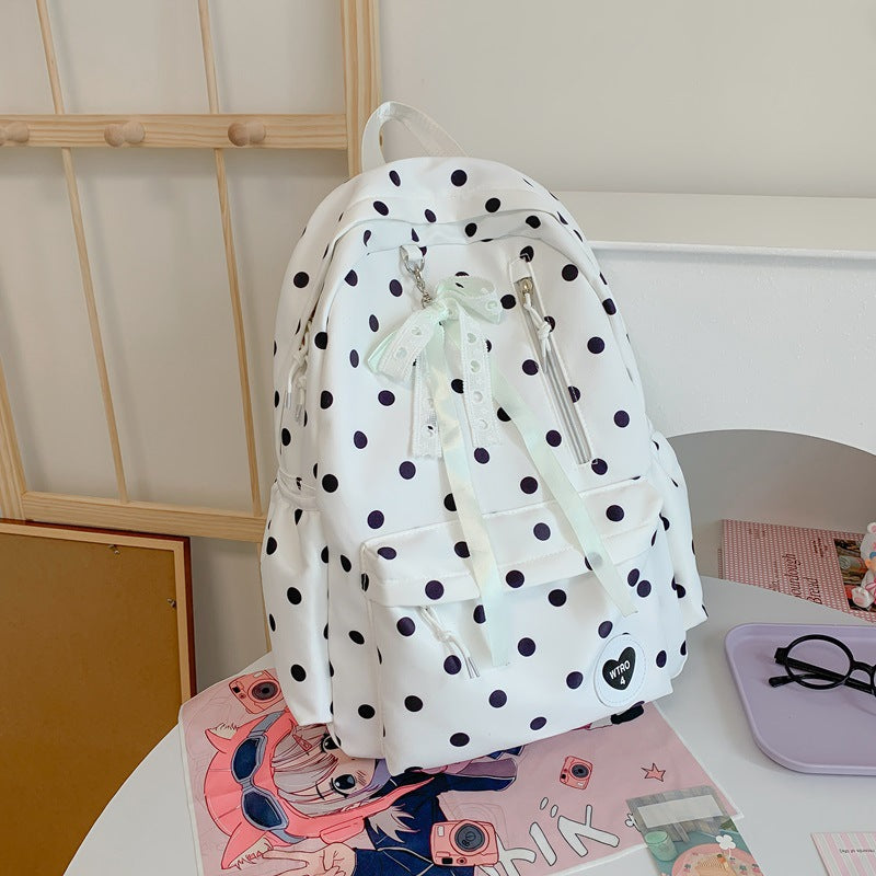 Trendy Punkte Rucksack Brehn