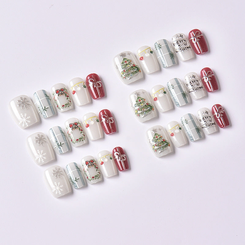 Festliches Holiday Press-On Nail Art Set Brehn 1790636522