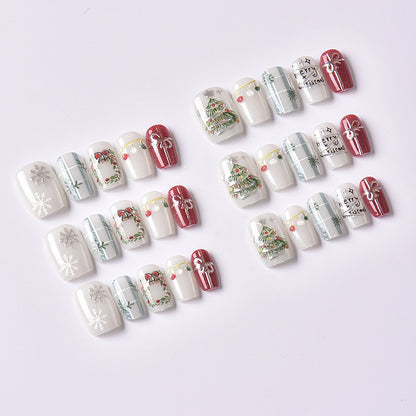 Festliches Holiday Press-On Nail Art Set Brehn 1790636522