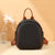 Stilvolles strukturiertes Mini-Rucksack Brehn