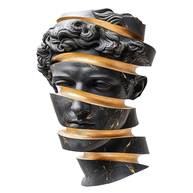 Zeitgenössische Künstlerische Gesichts-Büste Skulptur