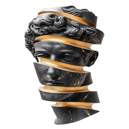 Zeitgenössische Künstlerische Gesichts-Büste Skulptur