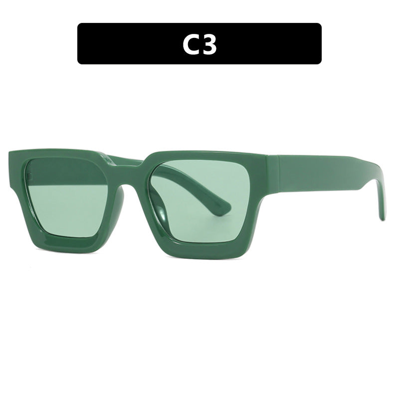Damen modische quadratische Lesebrille mit transparenter Rahmenkonstruktion Brehn