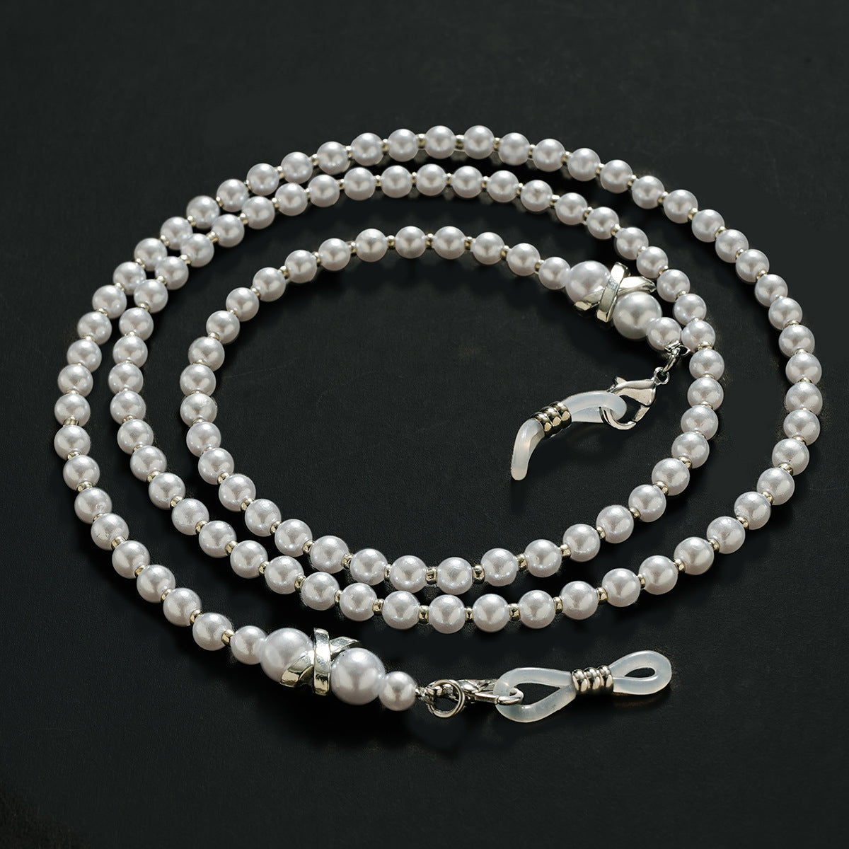 Elegante Perlen Brillen Kette Brehn