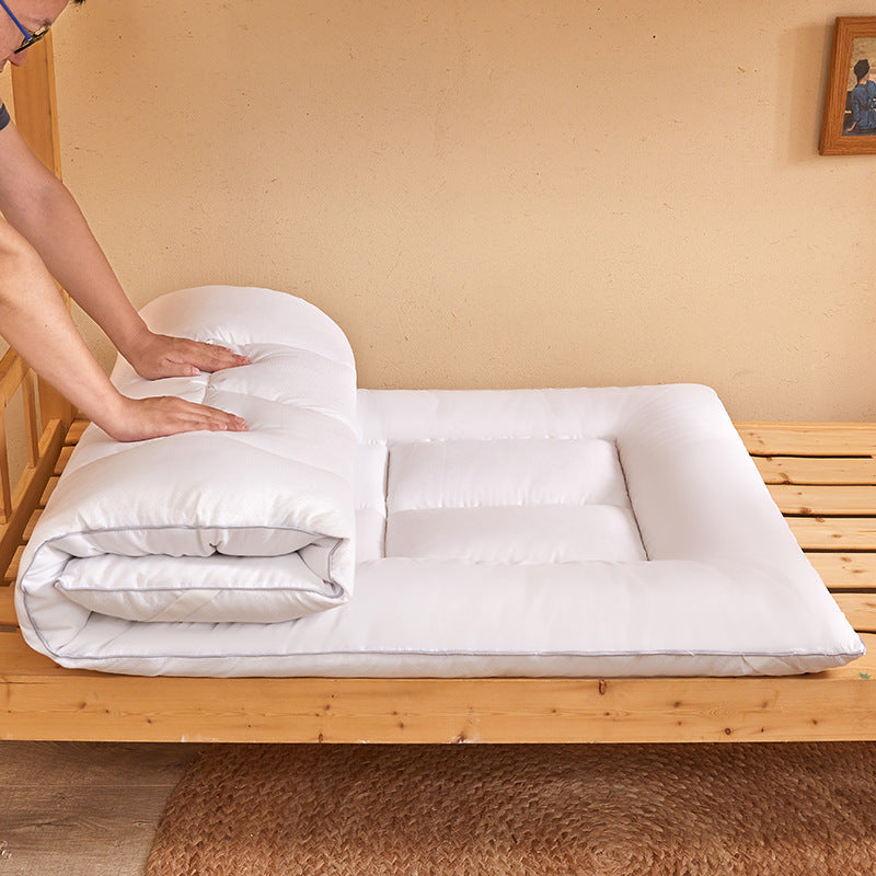 Japanischer Futon-Topper aus Mikrofaser mit dreifach faltbarem Design und hoher Punktelastizität