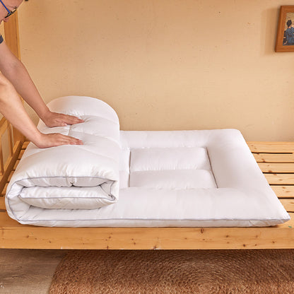 Japanischer Futon-Topper aus Mikrofaser mit dreifach faltbarem Design und hoher Punktelastizität