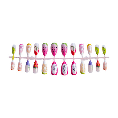 Kreatives fruchtbezogenes Nagelkunst-Set