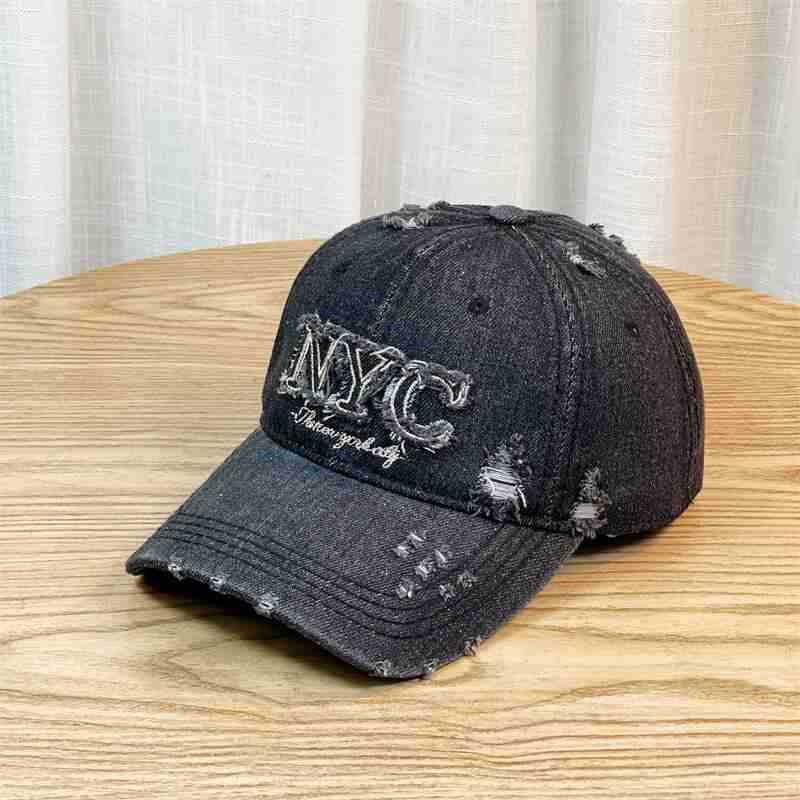 Damen Destroyed Mode Baseball Cap Brehn