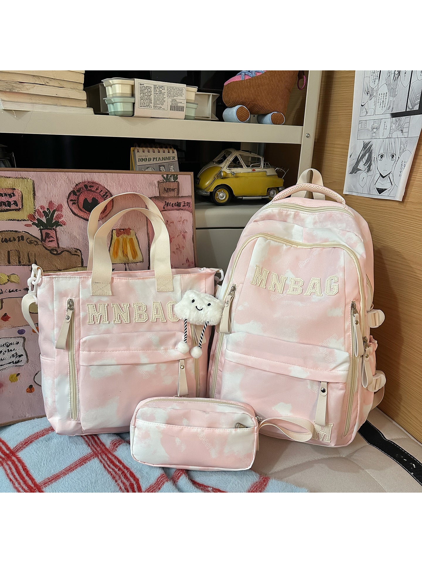 Vielseitiges Reise-Schulrucksack-Set Brehn