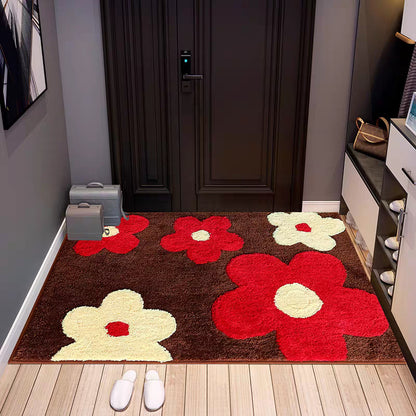 Stylische Floral gemusterte Teppich Brehn