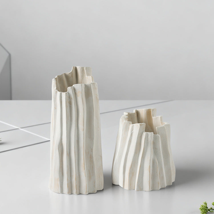 Skulpturale dekorative Keramikvase