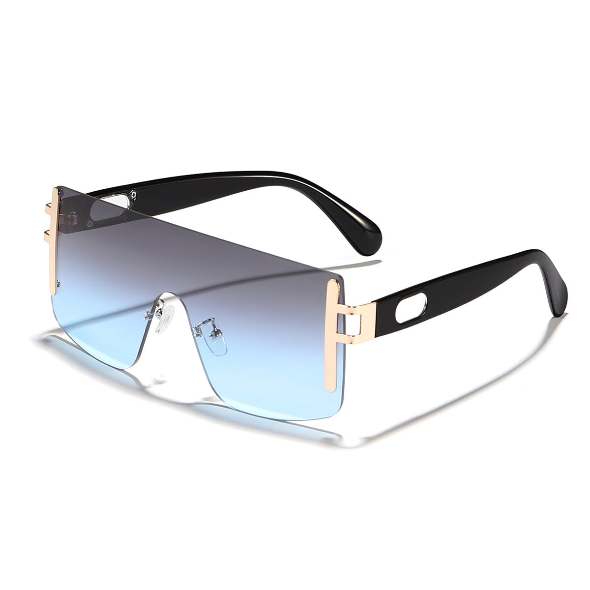 Damen oversized Sonnenbrille mit modernem futuristischen Design Brehn