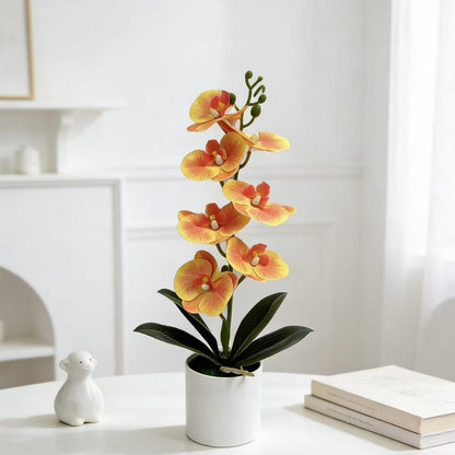 Lebensechte Dekorative Orchideenpflanze für die Innendekoration