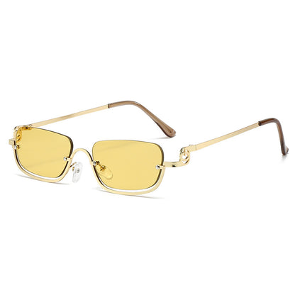 Elegante Übergroße Rechteck Sonnenbrillen
